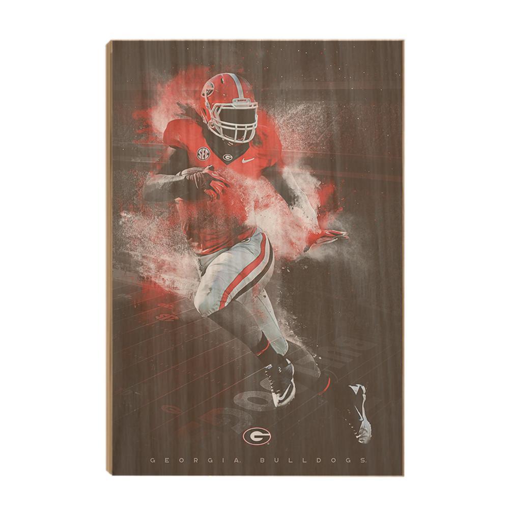 Georgia Bulldogs - UGA Football - College Wall Art #Canvas