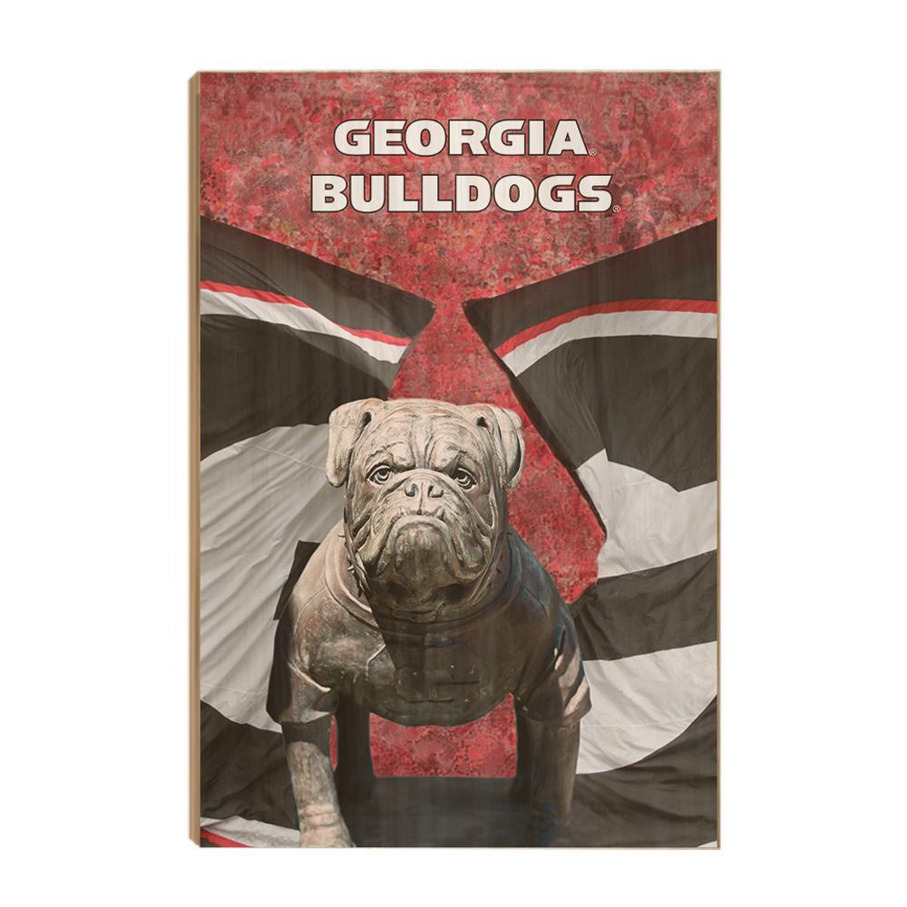 Georgia Bulldogs - Georgia Bulldogs - College Wall Art #Canvas