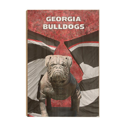 Georgia Bulldogs - Georgia Bulldogs - College Wall Art #Wood