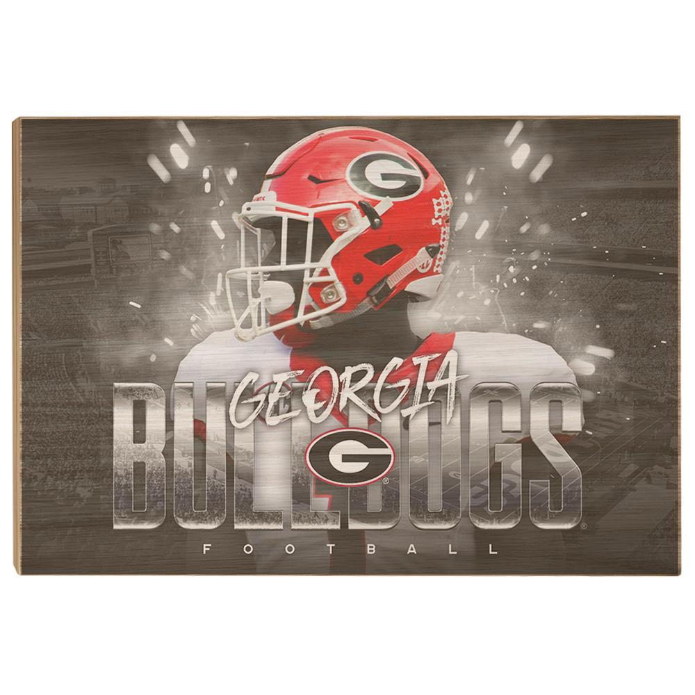 Georgia Bulldogs - UGA Champs - College Wall Art #Canvas