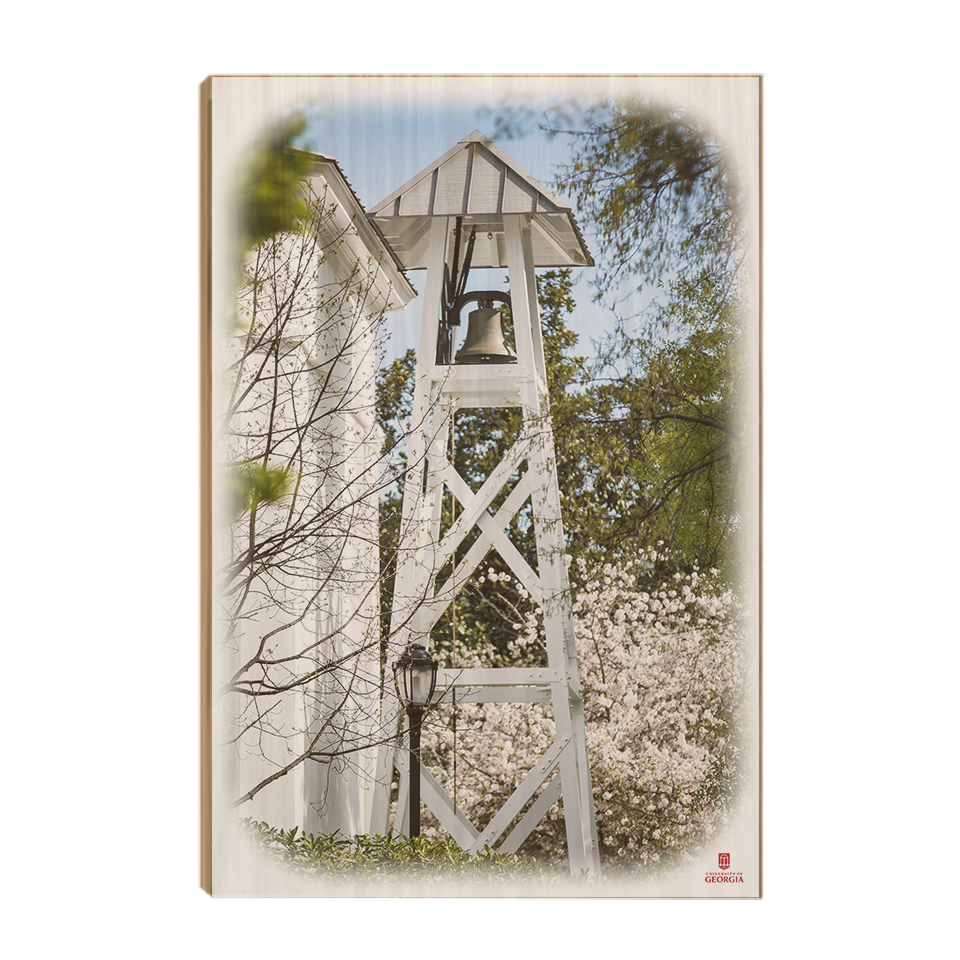 Georgia Bulldogs - Spring Chapel Bell - College Wall Art #Canvas