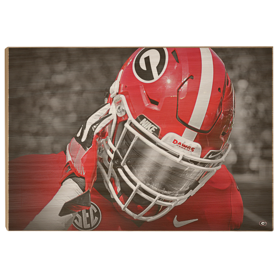 thumbnail image 2 of Georgia Bulldogs Football Helmet Decals – One Full Size Set – 3M 20mil Vinyl 2 of 5